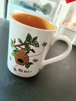 Taza  Cerámica De Abeja 