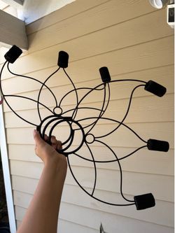 Pair of Lotus Fire Fans