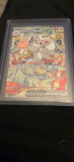 Pokémon Cinccino ex 119/086 Special Illustration Rare