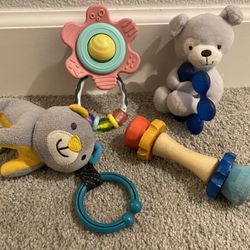 Baby Teething Toys And Rattles