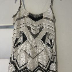 Party Dress With Sequins Size S