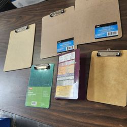 Clipboard All For 10.00 Some New SOME Used