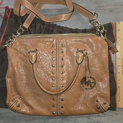 Michael Kors Leather Satchel