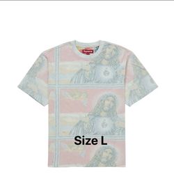 ✅Supreme Jesus shirt size L