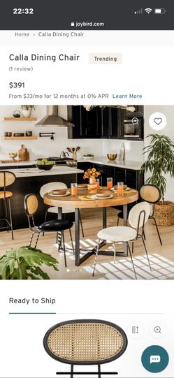 Joybird Calla Dining Chairs (2)