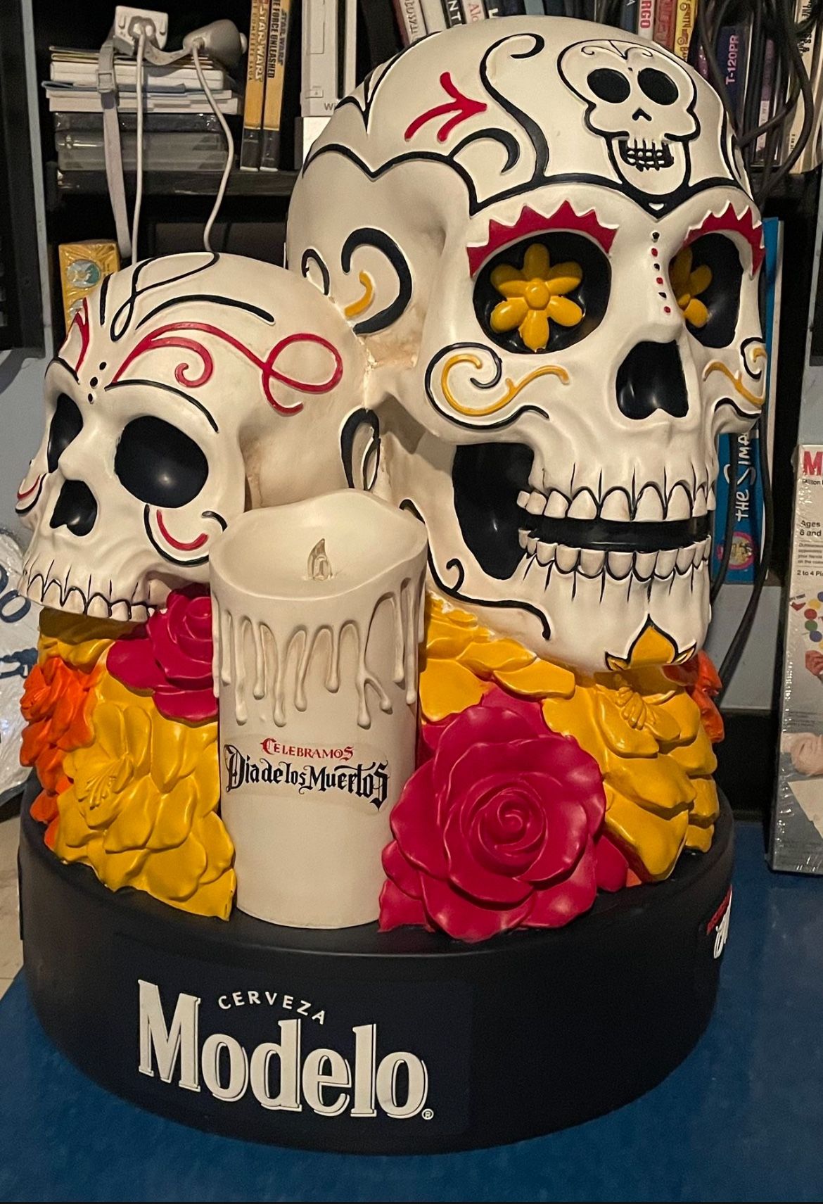 Dia De Los Muertos 2 1/2 Feet Tall, Tall New