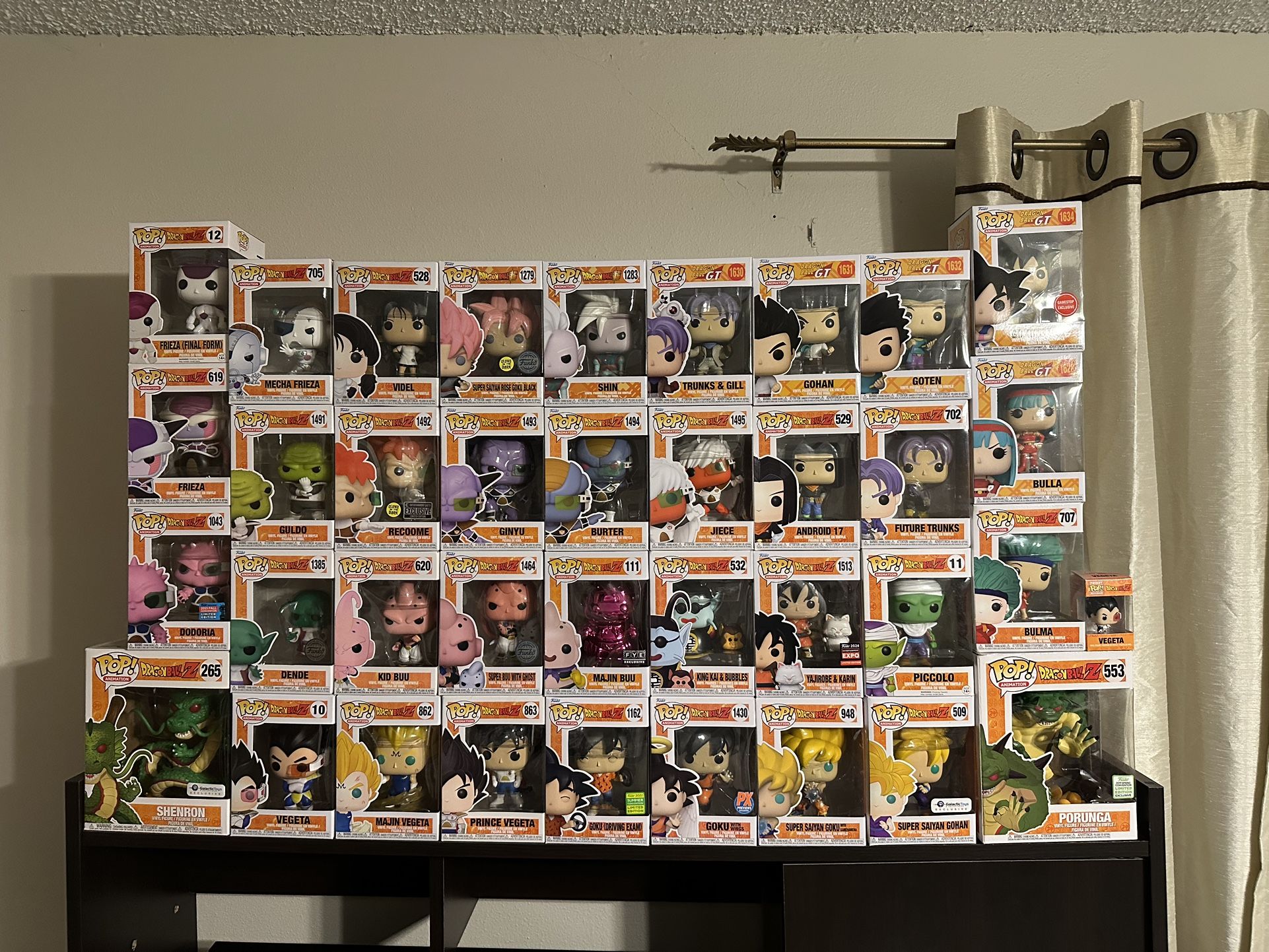 Dragon Ball Z Funko Pops