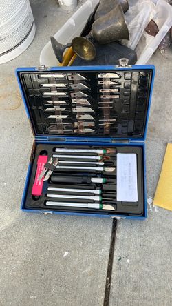 Precision Knife Set 56 Pc with Case