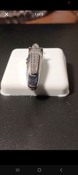925 silver Mosstinite baber pendant