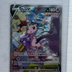 Pokémon Fusion Strike “Mew V” Alt Art