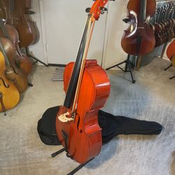 4/4 Cello Red