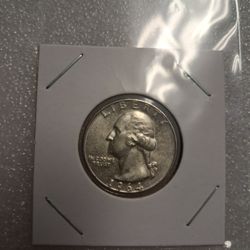 1964 Silver Quarter 