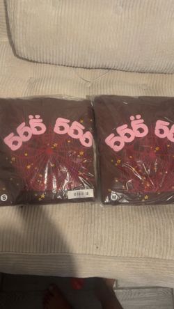 Brown spider hoodie size small