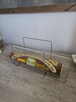 Vintage Pyrex Baking Round Bread Pan