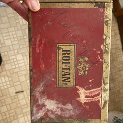 1960 Vintage Cigar Box
