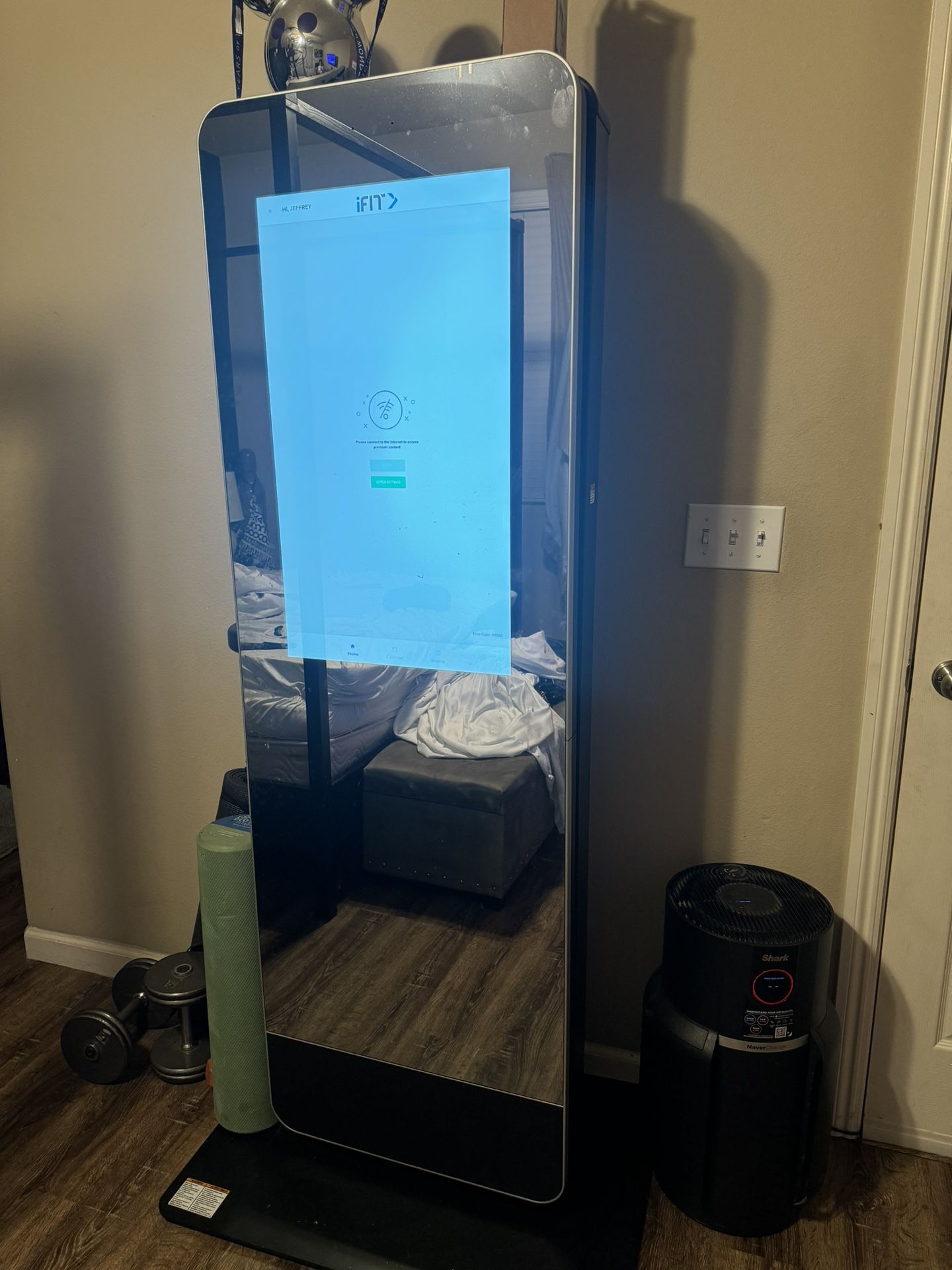 Home Gym-Interactive Mirror (iFIT)