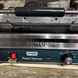 Eating Panini Supremo Sandwich Maker