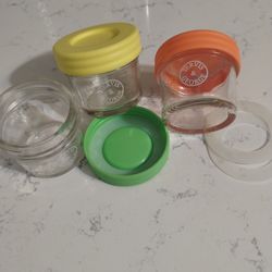 Jervis & George Glass Baby Food Containers