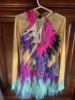 Stunning Girls Figure Skating Dress