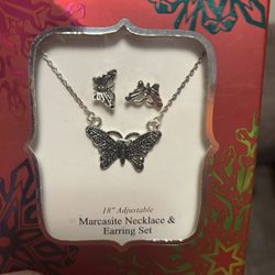 Necklace With Earrings 