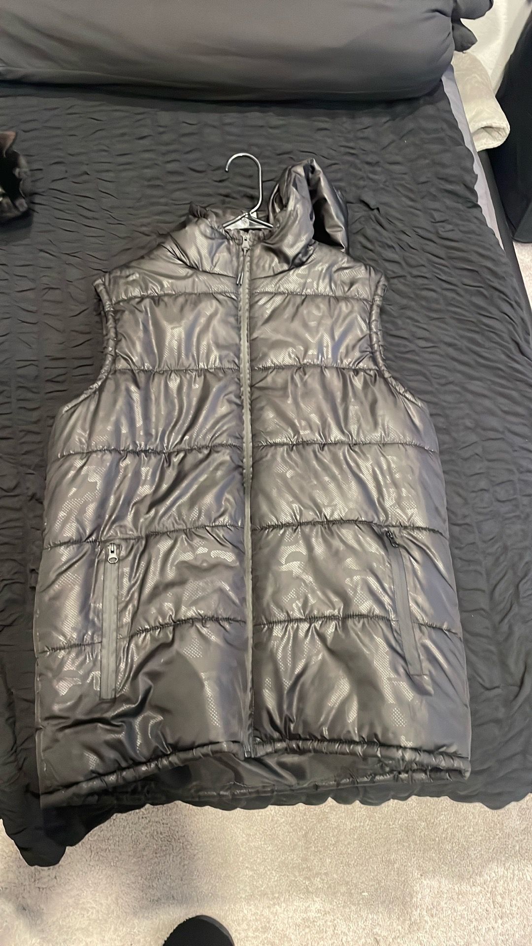 Black Camo Puffer