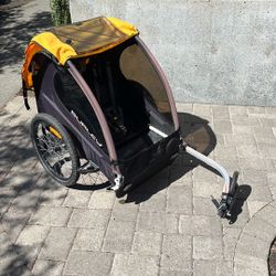 Burley Bee (2 Seater) w/ Stroller Wheel 