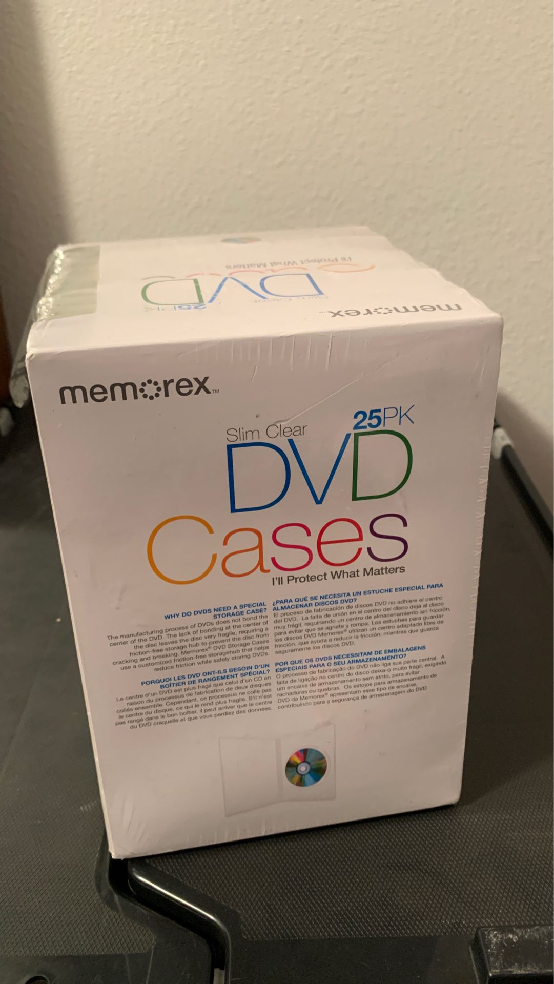 DVD cases