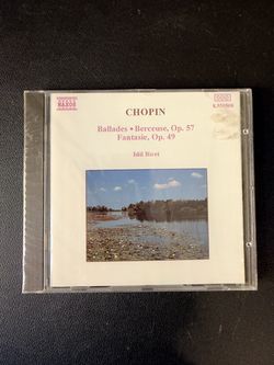 Frederic Chopin-Ballads-Berceuse-Fantasie CD Naxos Romantic-era Polish Biret