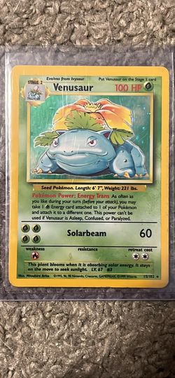 Pokemon - Holo Venusaur