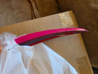 Pink New Tesla Model Y spoiler