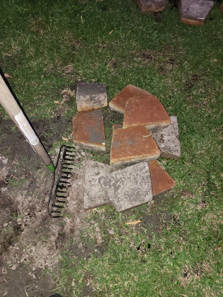 Free! Bunch Of These Paver Brick Things. Maybe 100+. 