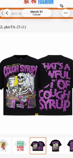 Awful lot of cough syrup Halloween edition