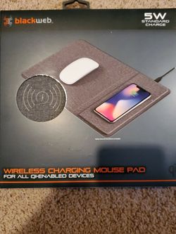 Wireless Charging Mouse Pad