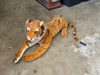 Melissa & Doug 46” ORANGE BENGAL TIGER Stuffed Animal