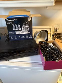 LOT CD Changer Player Phones Light Cables ALL FOR