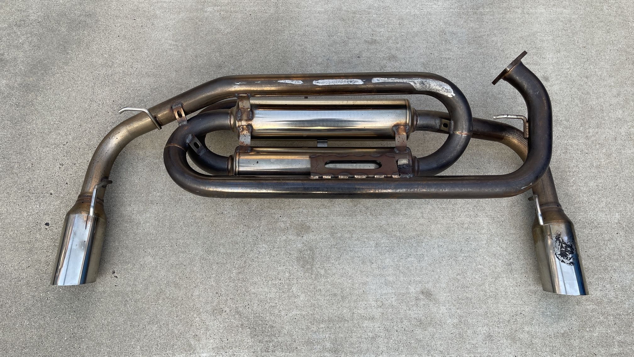 Taitec GT-008 JGTC Parallel Exhaust for Acura NSX (NA1/NA2)
