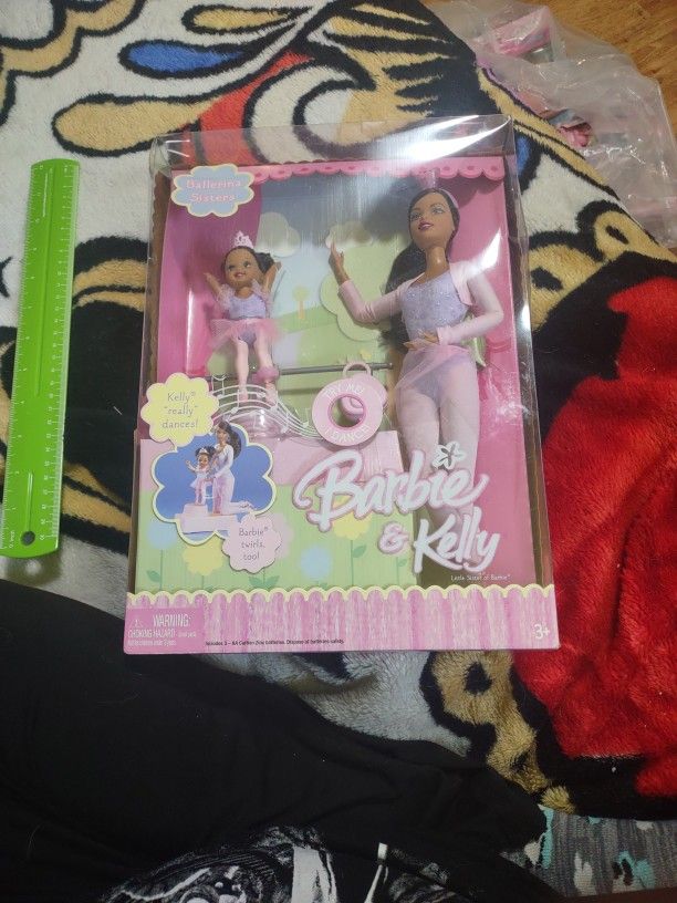 Barbie And Kelly Ballerina Sisters