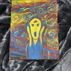 Primary Color Scream, Painting