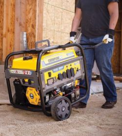 Champion Power Equipment
8125/6500-Watt ChampionPRO Commercial Grade OSHA Compliant Portable Generator with Electric Start and CO Shielc