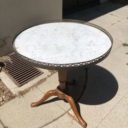 Marble Top Table