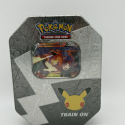 Pokemon Celebrations International Tin [Lance's Charizard V] - new & sealed