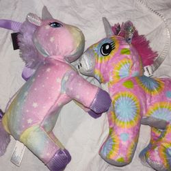 Girls Unicorn  Plush Purses (2)