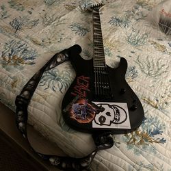 Black Jackson guitar