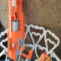 Nerf Accustrike and Firestrike