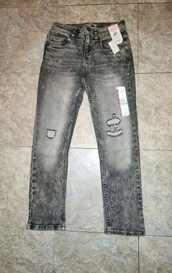 Wonder Nation Girls Slim Adjustable Waist Jeans New 