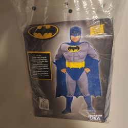 Rubie's Batman Deluxe Muscle Chest Child's Small 4-6 Costume
