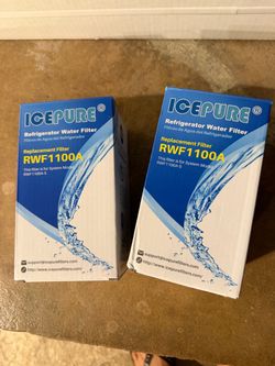 NEW IcePure RWF1100A Refrigerator Water Filter – 2 Pack