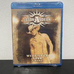 Jason Aldean Wide Open Live & More Blu Ray NEW SEALED Country Music Concert 2009