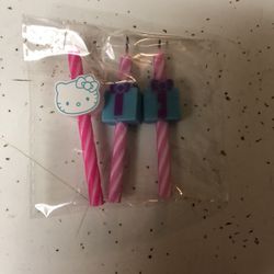 Hello Kitty Birthday Candles