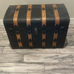 Large Antique Steamer Trunk